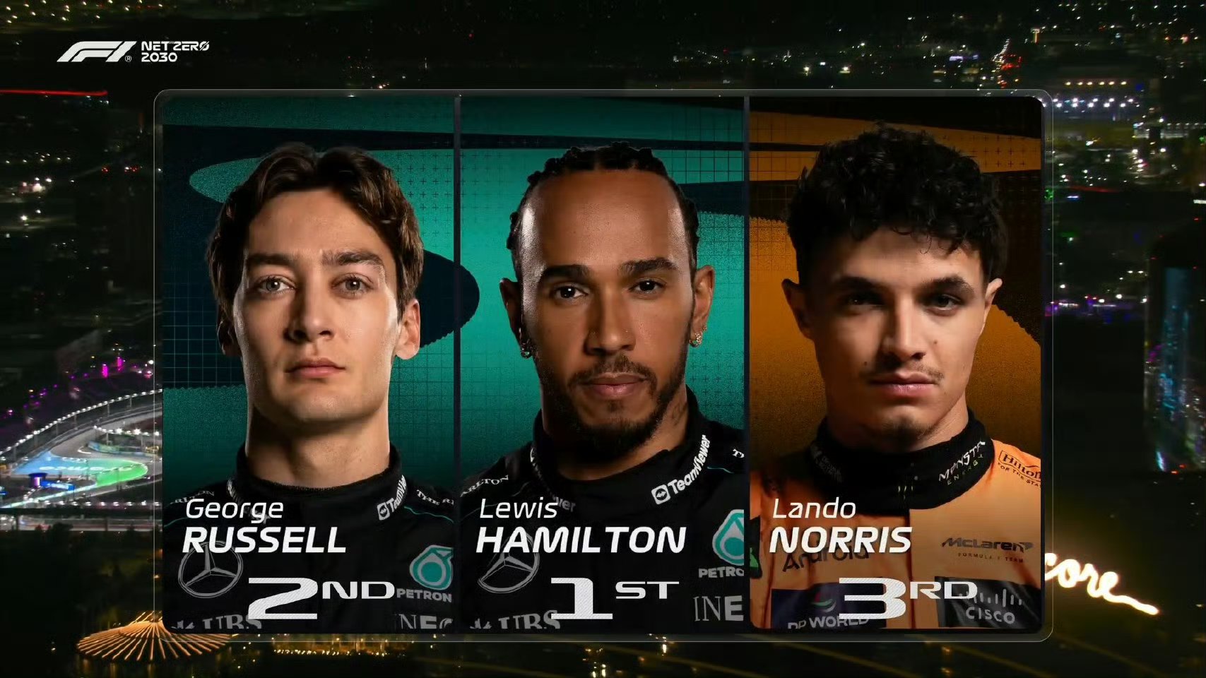 红牛车队力克梅赛德斯，汉密尔顿扛起全队