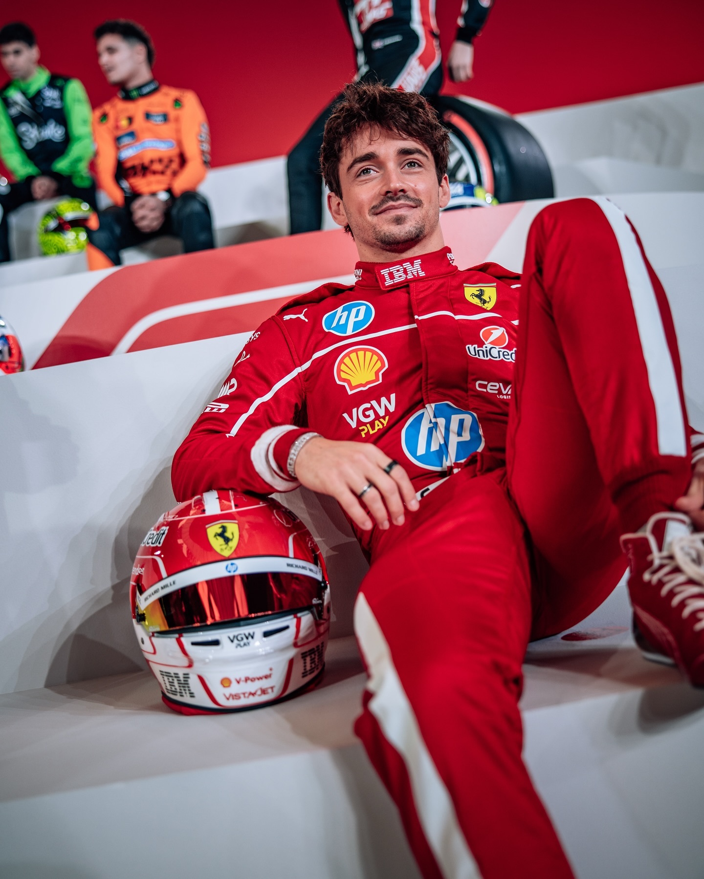 红牛车队力克哈斯车队，勒克莱尔刷新纪录